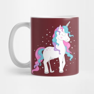 unicorn drawing fashion tshirt Mug